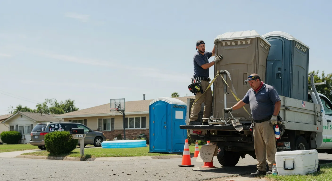 Porta Potty Rental in Delaware, OK near me
